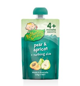 Rafferty’s – Pear & Apricot Smooth Baby Food