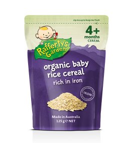 Rafferty’s – Organic Baby Rice Cereal